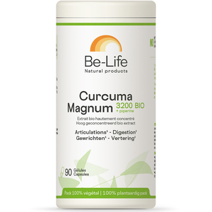 Be-Life Curcuma Magnum 3200 Bio 90 Gélules