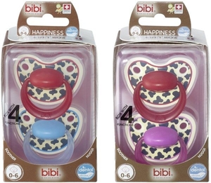 BIBI Happiness Sucette Tiger 0-6mois Duo