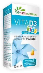 VitaD3 Kids 400UI Gouttes 15ml
