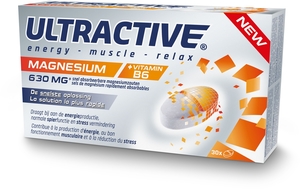 Ultractive Magnésium 30 Comprimés
