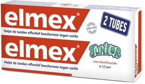 Elmex Dentifrice Junior Duopack 2x75ml
