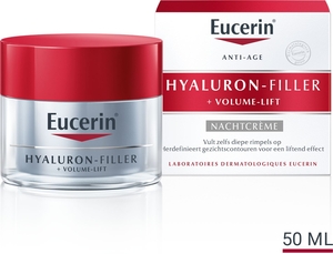 Eucerin Hyaluron-Filler + Volume-Lift Crème Nuit Tous Types De Peaux SPF15 50ml