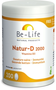 Be-Life Natur-D 2000 200 Gélules