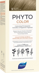 Phytocolor Kit Coloration Permanente 9 Blond Très Clair
