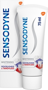 Sensodyne Sensibilité &amp; Gencives Whitening Dentifrice 75ml