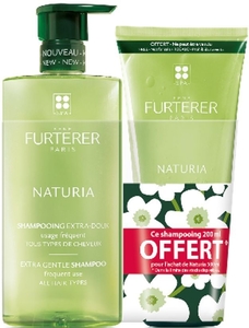 René Furterer Naturia Shampooing Extra Doux 500ml (+ 200ml gratuit)