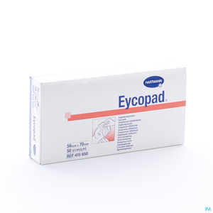 Eycopad 25 Compresses Ophtalmiques Non Stériles 56 x 70 mm