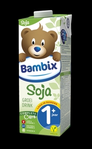Bambix Lait Croissance Soja 1+1l