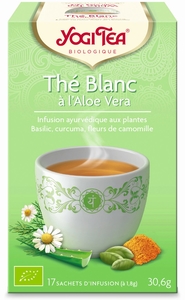 Yogi Tea Blanc Aloe Vera Bio 17 Sachets