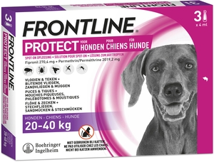 Frontline Protect Spot On Chien 20-40 kg 3x4ml