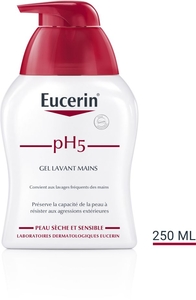 Eucerin pH5 Gel Lavant Mains Peau Sèche et Sensible avec pompe 250ml
