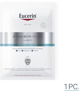 Eucerin Hyaluron-Filler +3x Effect Masque Intensif à l&#039;Acide Hyaluronique Hydratation Intense Anti-Rides &amp; Anti-Âge  1pc
