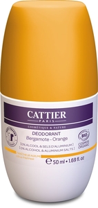 Cattier Déodorant Bergamote - Orange 50ml