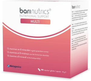 Metagenics Barinutrics Multi 180 Capsules (nouvelle formule)