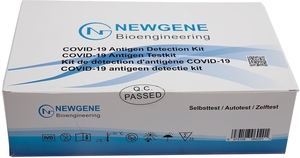 25 Autotests Antigéniques Nasaux Covid-19 Newgene (kit 25 pièces)