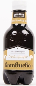 Purasana Kombucha Drink Fresh Ginger 330ml