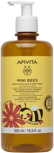 Apivita Mini Bees Gel Lavant Doux Cheveux &amp; Corps Enfants 500ml