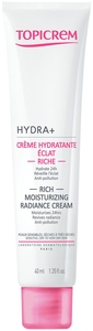 Topicrem Hydra+ Crème Hydratante Eclat Riche 40ml