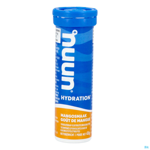 Nuun Hydratation Mangue 10 Comprimés Effervescents