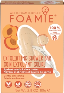 Foamie Exfoliating Shower Body Bar Solide Abricots 80g