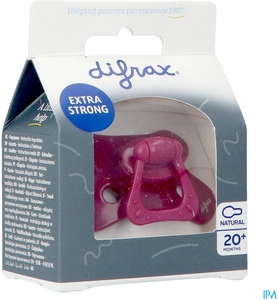 Difrax Sucette Natural +20m Wildberry