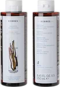 Korres Shampooing Purifiant Réglisse &amp; Ortie 250ml
