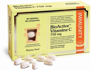 BioActive Vitamine C 750mg 60 Comprimés
