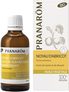 Pranarôm Noyau Abricot Huile Végétale Bio 50ml