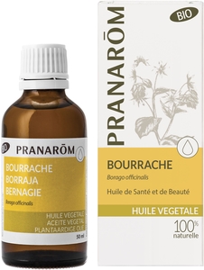 Pranarôm Bourrache Huile Végétale Bio 50ml