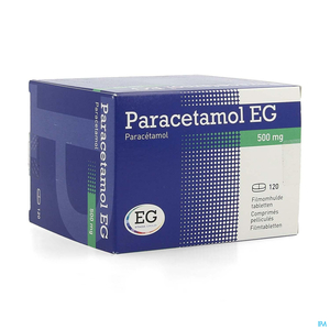 Paracetamol EG 500mg 120 Comprimés
