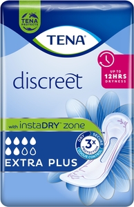 TENA Discreet Extra | Protection absorbante - 16 pièces