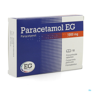 Paracetamol EG 1000mg 10 Comprimés