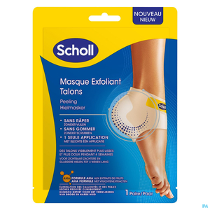Scholl Masque Pieds Exfoliant Talon 18g