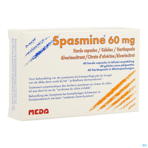 Spasmine 60mg 40 Capsules
