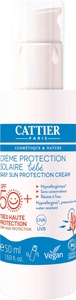 Cattier Crème Protection Solaire Spf50+ Bébé Très Haute Protection 50ml