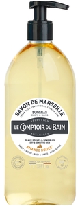 Le Comptoir du Bain Savon Liquide Marseille Surgras Amande 1L