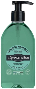 Le Comptoir du Bain Savon Liquide Marseille Aloé 500ml