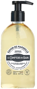 Le Comptoir du Bain Savon Liquide Surgras Marseille 500ml