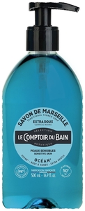 Le Comptoir du Bain Savon Liquide Marseille Ocean 500ml