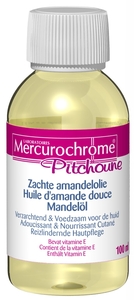 Mercurochrome Pitchoune Huile d&#039;Amande Douce 100ml