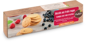 Nutripharm Biscuits Fruits Rouges4 Sachets x 5 Biscuits