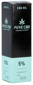 Pure CBD  Huile Full Spectrum 5% CBG 2,5% CBD 10ml