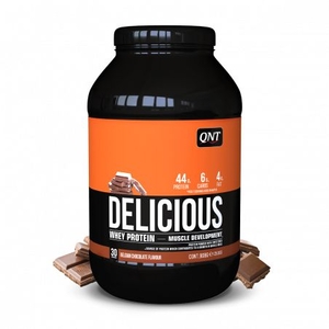 QNT Delicious Whey Protein Belgian Chocolate 908g