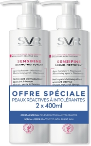 SVR Sensifine Dermo-Nettoyant Duo 2x400ml (prix spécial)