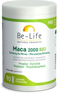 Be-Life Maca 2000 Bio 90 Gélules