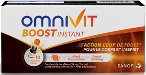 Omnivit Boost Instant 10 Flacons x 15ml